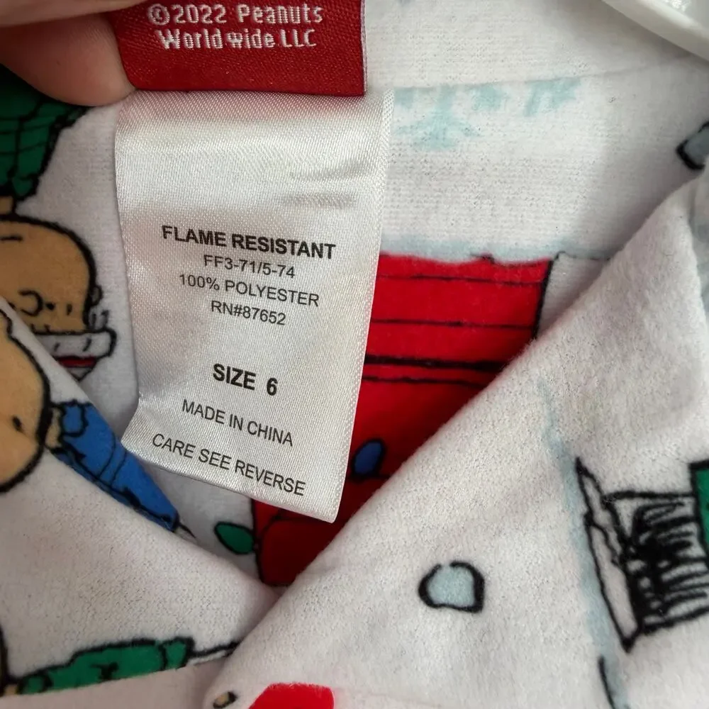 Peanuts side nwt